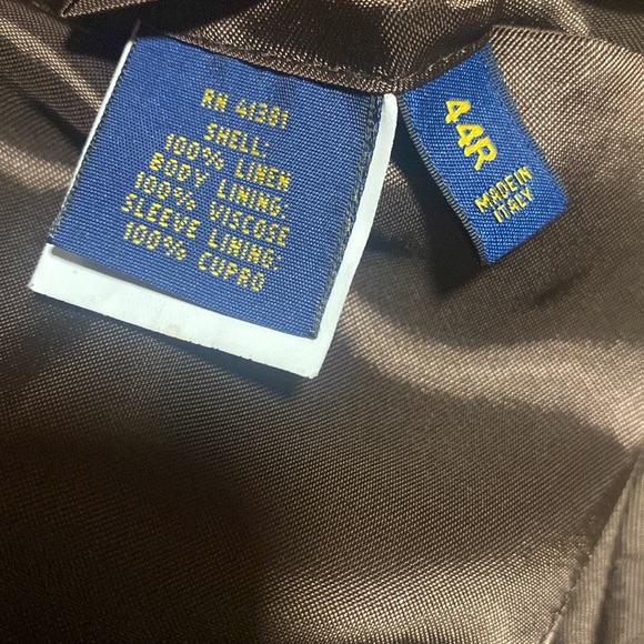 Polo Ralph, Lauren, 100% linen men’s jacket - Picture 3 of 9